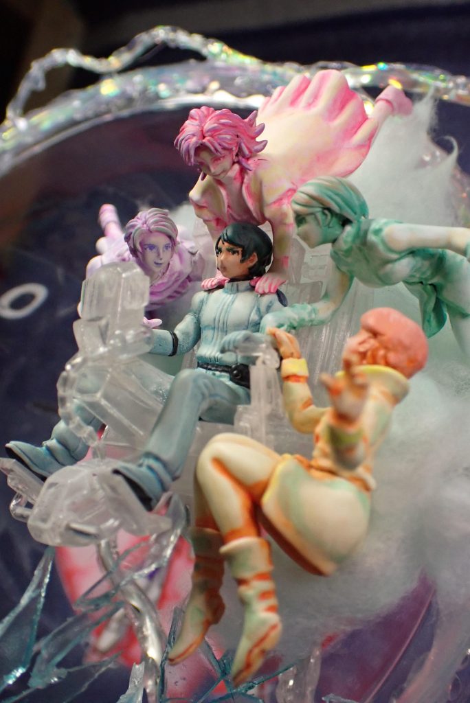 電飾があると撮影しにくいので電飾オフでの人キャラ詳細画像です。