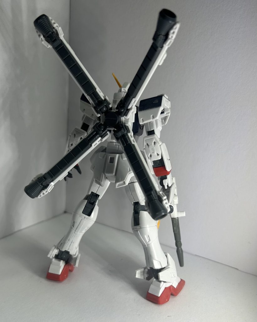 バックパック。基本的に弄らずにディテールアップパーツで少しデコっただけ。フリントにしなかったのはここのバックパックをどうするか思い付かなかったのが殆どの原因。デコっただけ、と言いつつそこは写してない、ってね……。まぁ、他の写真で保管してください。