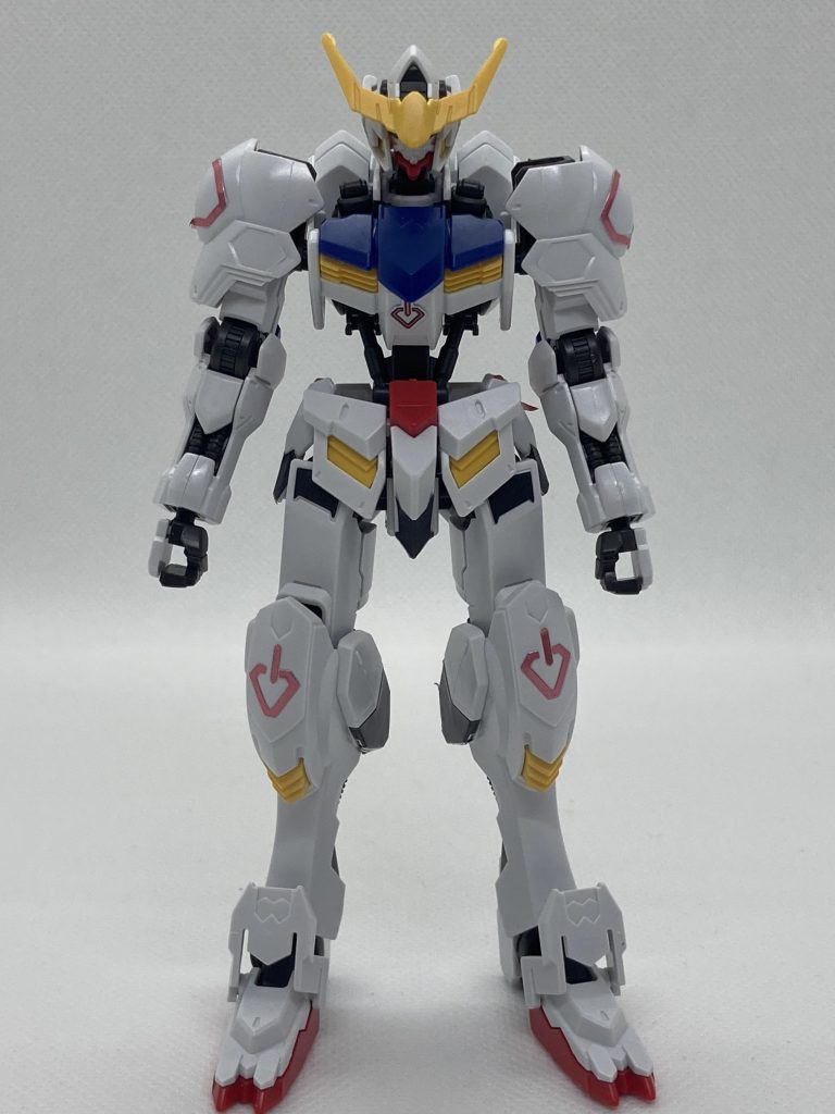 素組鉄血シリーズはRGみたいにフレームにつけていく造りなのが楽しいですね