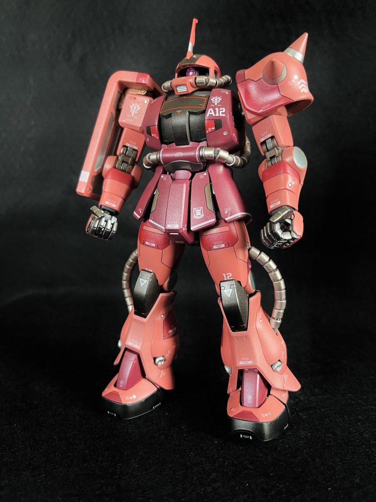 初MG!  シャア専用ザク–2枚目/制作者：灯