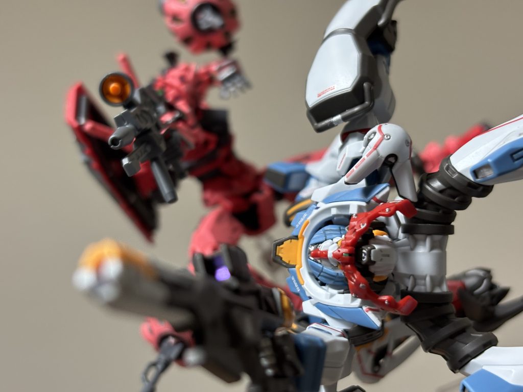 ジークアクス×赤いガンダム–6枚目/制作者：RB777