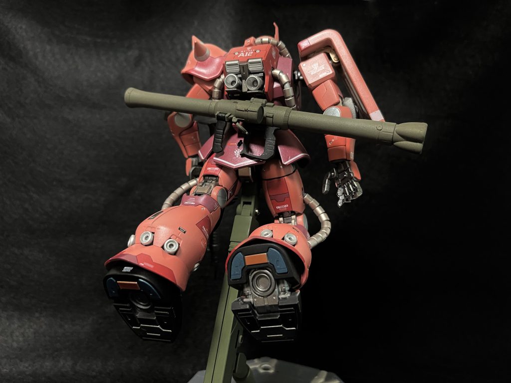 初MG!  シャア専用ザク–3枚目/制作者：灯