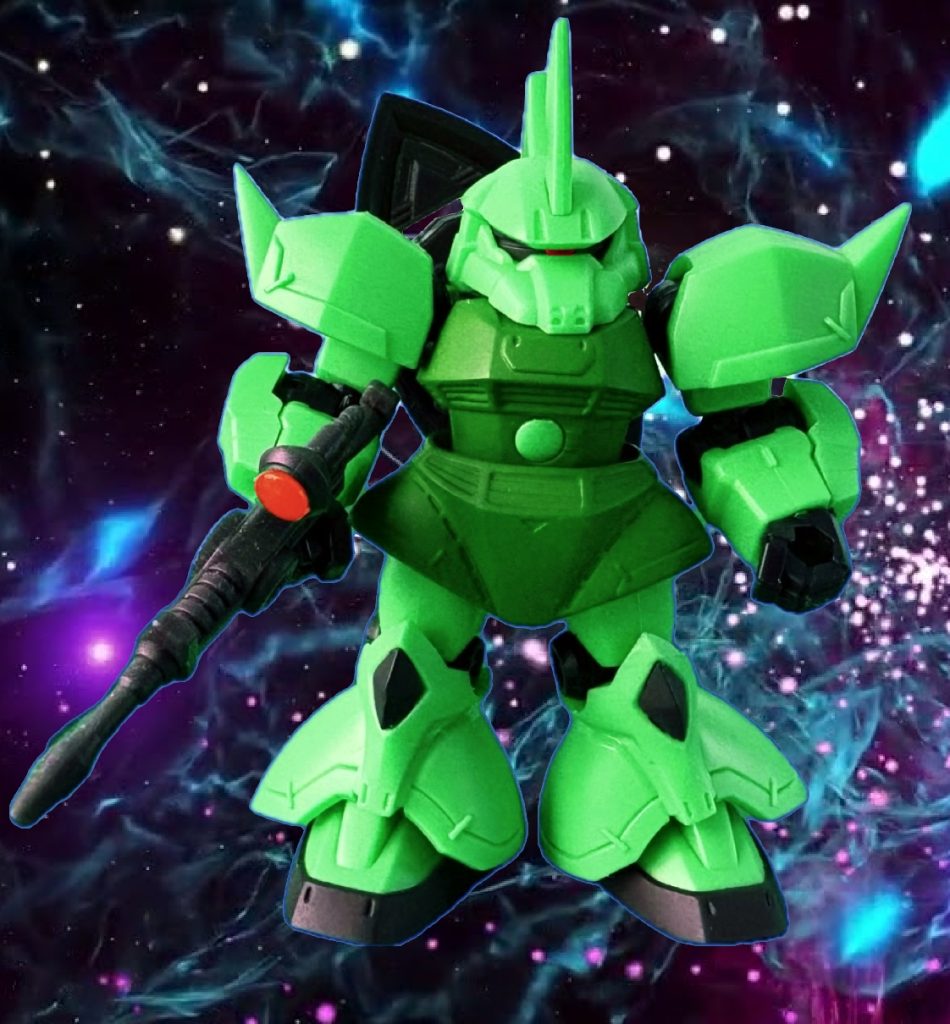 ララァ専用ゲルググはシャアのゲルググと性能面ではなんら変わらないが、ニュータイプ用の「ある仕掛け」が施されている。