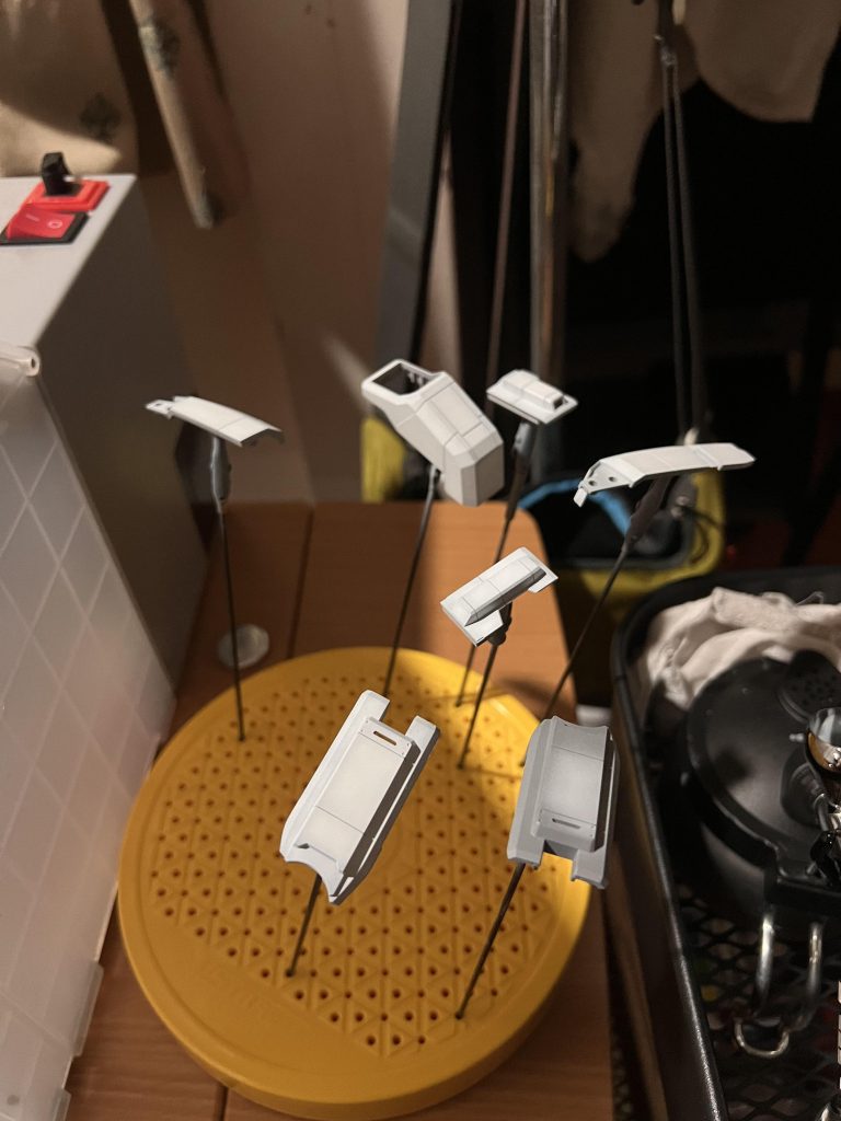 塗装中…というより修行中（笑）  