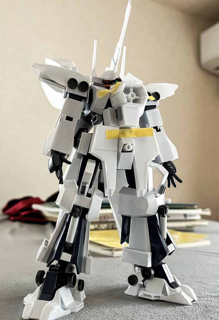 これはこれでアリに見えるプラ板で製作中風景