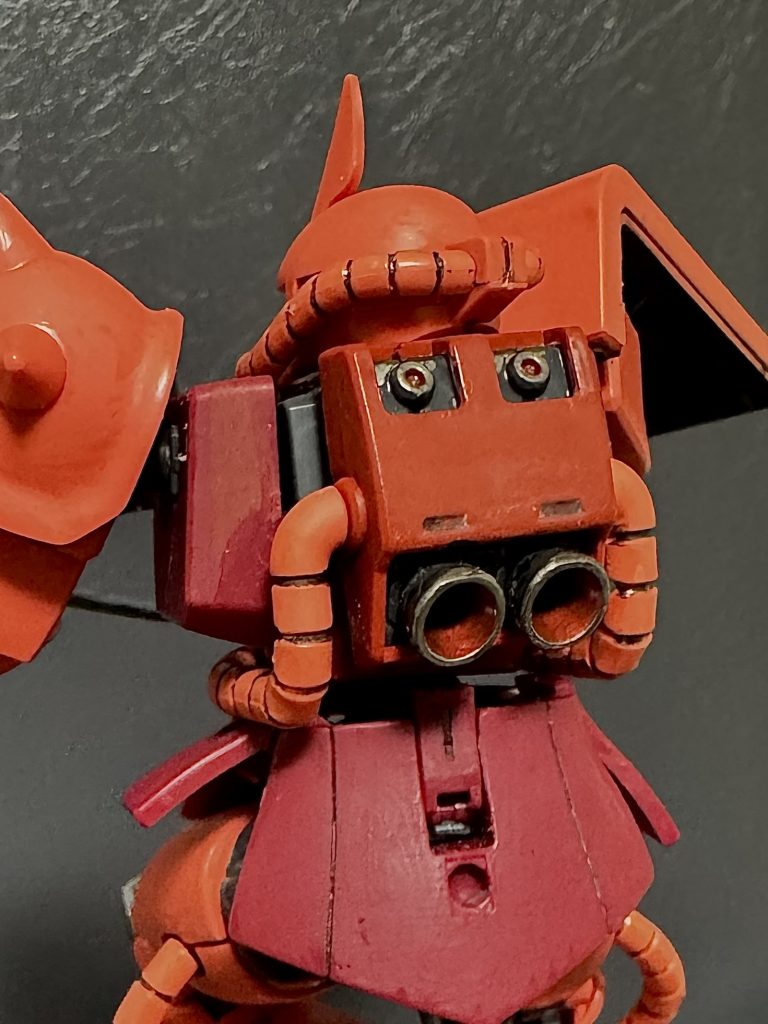 バーニアも塗装してみました