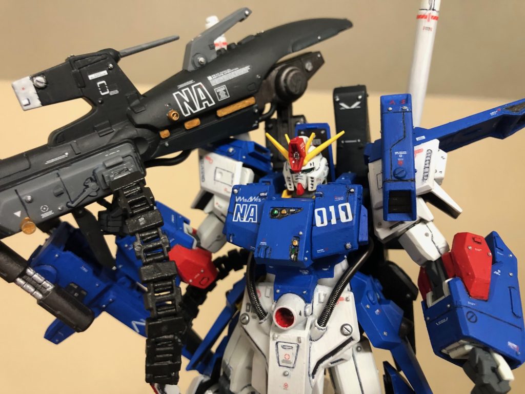 1/144 HGUCベース＋センチネル MSZ-010S フルアーマーZZガンダム 　【機動戦士ダブルゼータガンダム】