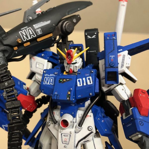 1/144 HGUCベース＋センチネル MSZ-010S フルアーマーZZガンダム 　【機動戦士ダブルゼータガンダム】