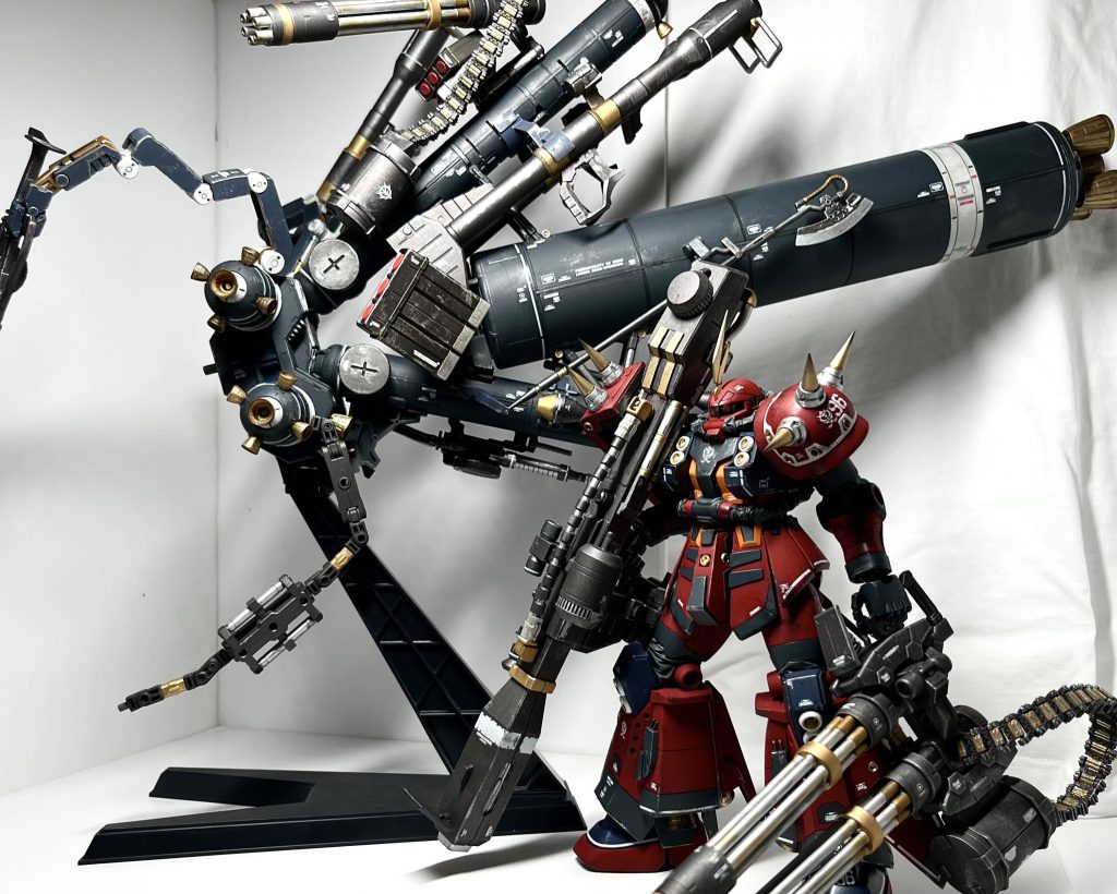 MG サイコザク ver.Ka 試作型ガトリング装備–4枚目/制作者：よこぷら