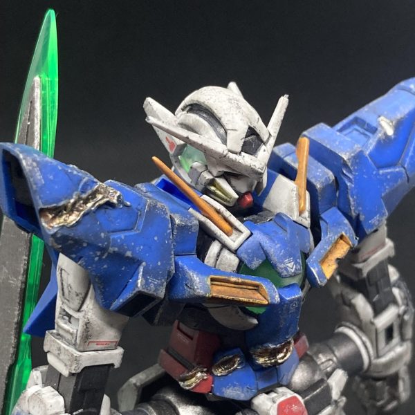 ガンダムエクシアリペアⅡ 成形色ダメージ加工