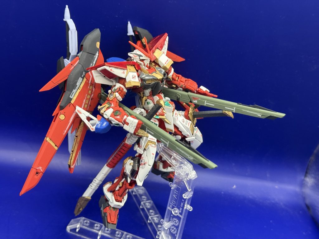 高エネルギー長距離射程ビーム砲の二門発射とか言う火力全開一応このデスティニーフレームは核動力に変更している設定と思ってますがデスティニーより息切れが早そうです