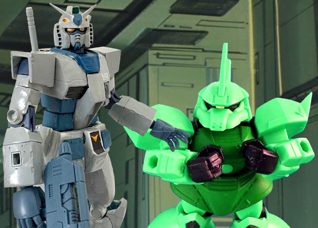 イオマグヌッソの中心部で辛くもシャロンの薔薇のララァを救出したユージだったが、キシリア配下のリックドムのビームバズーカでダメージを受けてしまう。ララァ（代役）「大丈夫？」ユージ「なぁに平気平気、このくらいでやられるほどヤワじゃないよ」