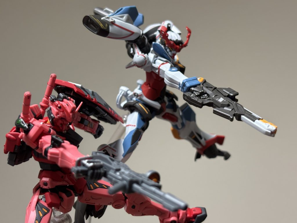 ジークアクス×赤いガンダム–5枚目/制作者：RB777