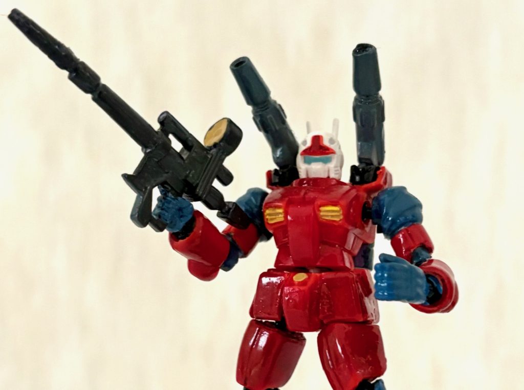 このガンキャノンはウチの「軽キャノン」として遊ぶのも悪くないかも。今回はここで〆。