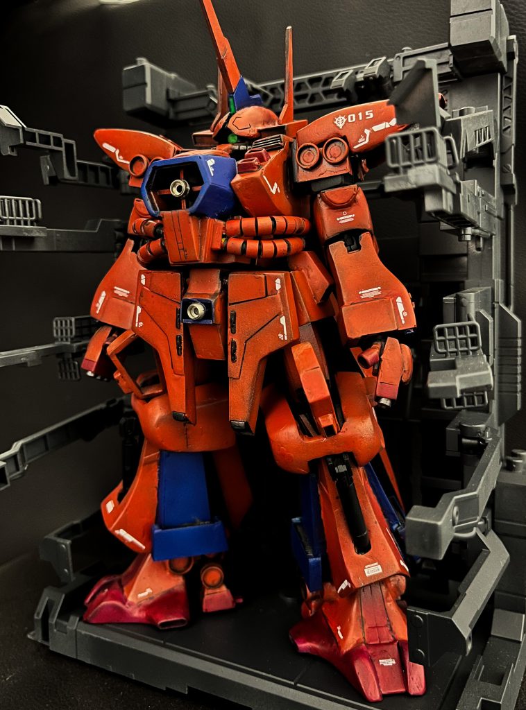 MSゲージに置いてみるとちょうどMGクラスの大きさです。