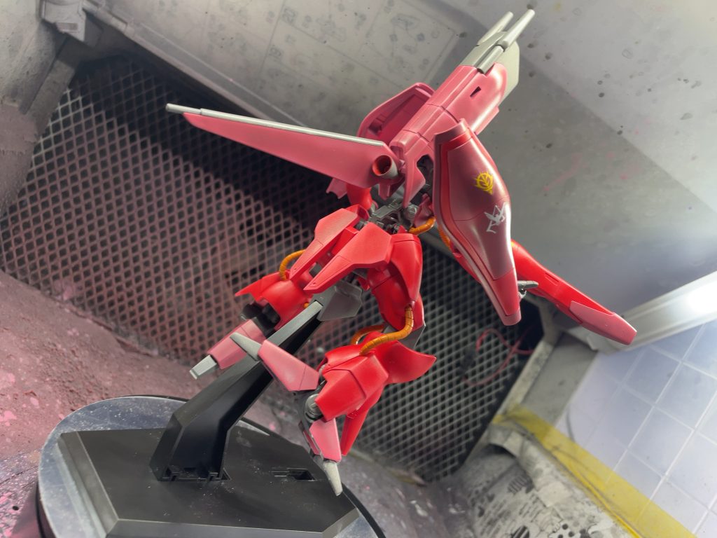 シャア・アズナブル、ガザC出るぞ‼️–3枚目/制作者：薩摩模型塗装工務店