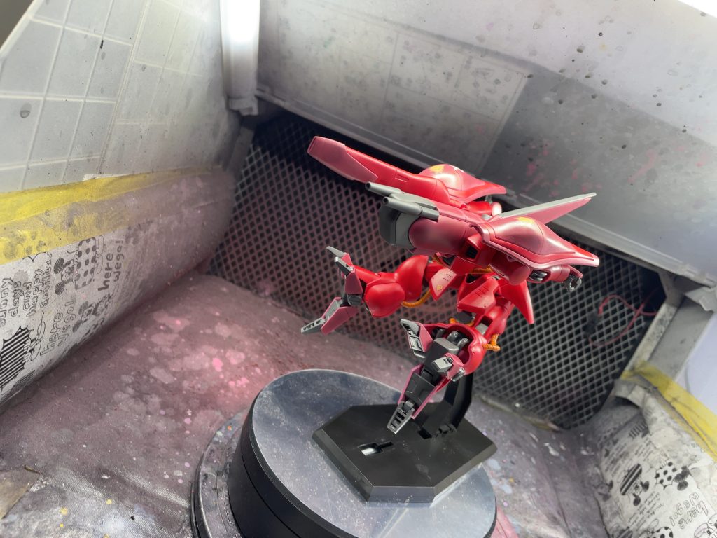 シャア・アズナブル、ガザC出るぞ‼️–4枚目/制作者：薩摩模型塗装工務店