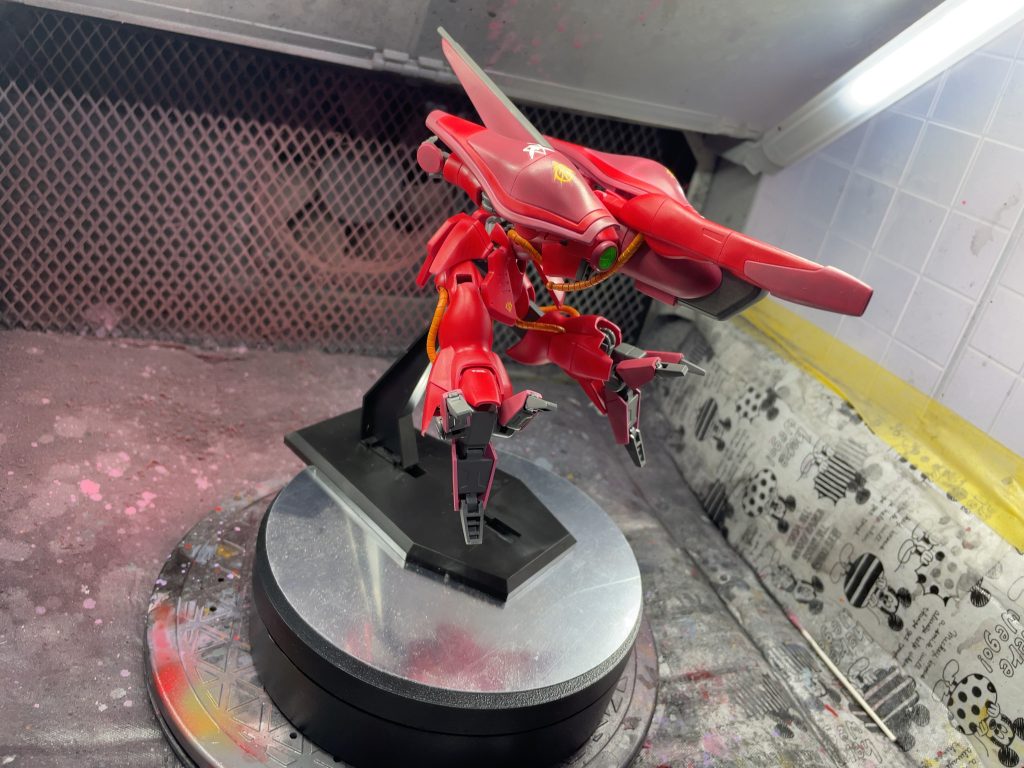 シャア・アズナブル、ガザC出るぞ‼️–5枚目/制作者：薩摩模型塗装工務店