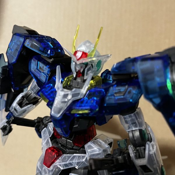 ダブルオーガンダム粒子貯蔵タンククリアパーツ