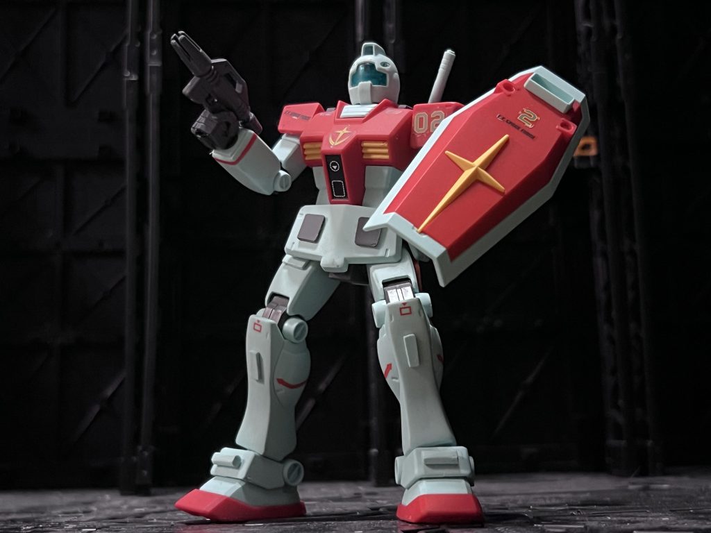 ランナーから部品を削り出したのでデカール含めても1500円しなかったお気に入りのジム