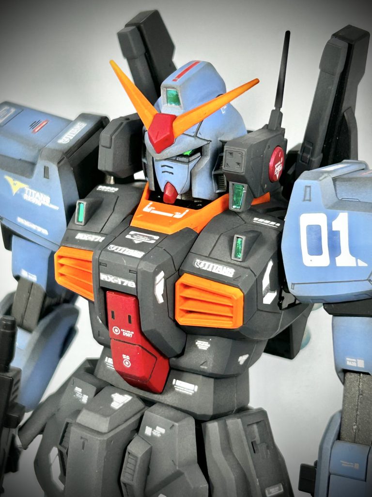 MGはパーツが大きく塗装しやすいのですが、点数が多いので大変ですね😁