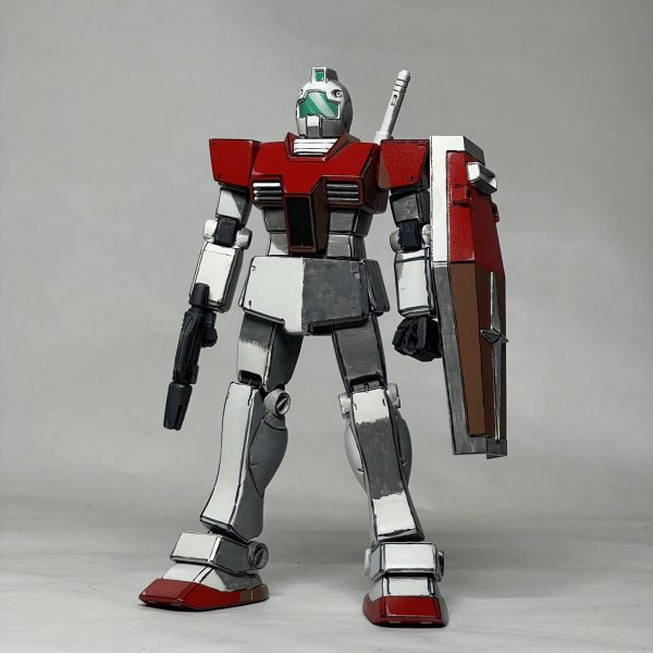 イラスト風模型　ジム