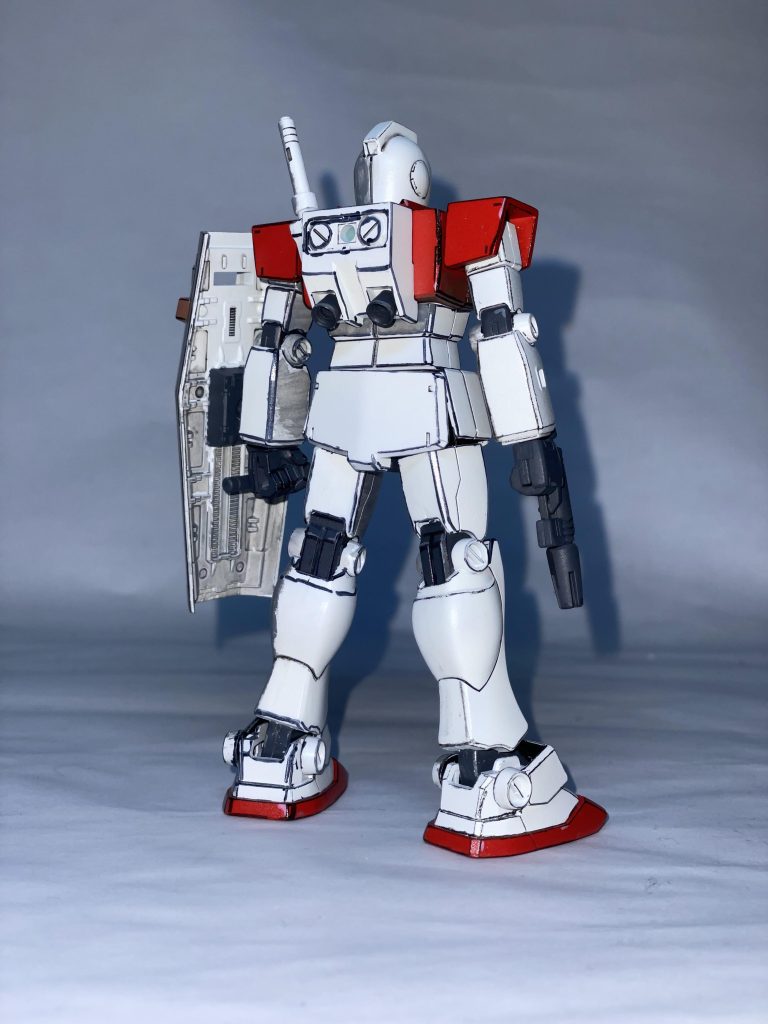 イラスト風模型 ジム–5枚目/制作者:白黒魔