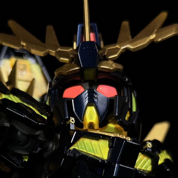 初全塗装でSDCSバンシィ