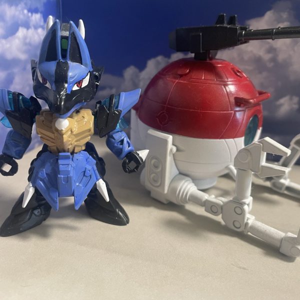 SDWPM ルカリオデルタとモンスターボール