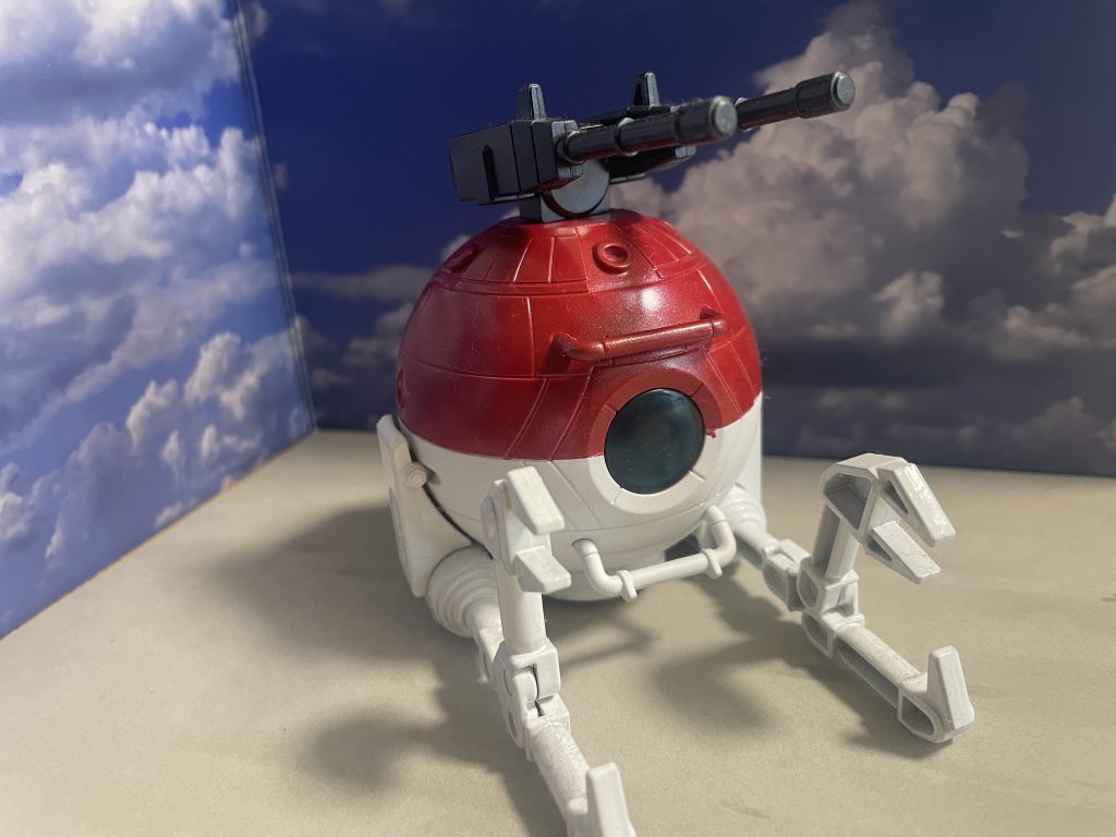 そしてモンスターボール。これもやっている人がいたような…カプキャラのボールを使っています。サイズ的にはギリギリ入らないw