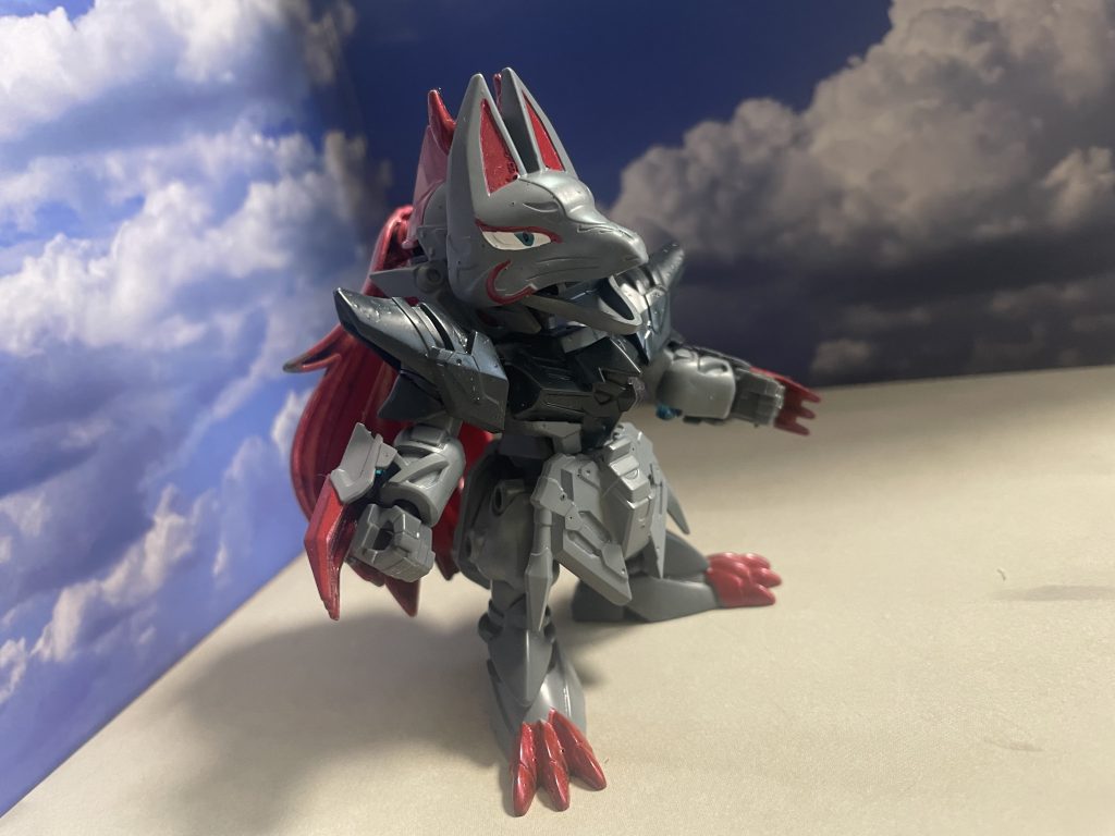 やはり目が難関。ゾロアークは悪いイメージなのであまり瞳を大きくしないように気を使いました。