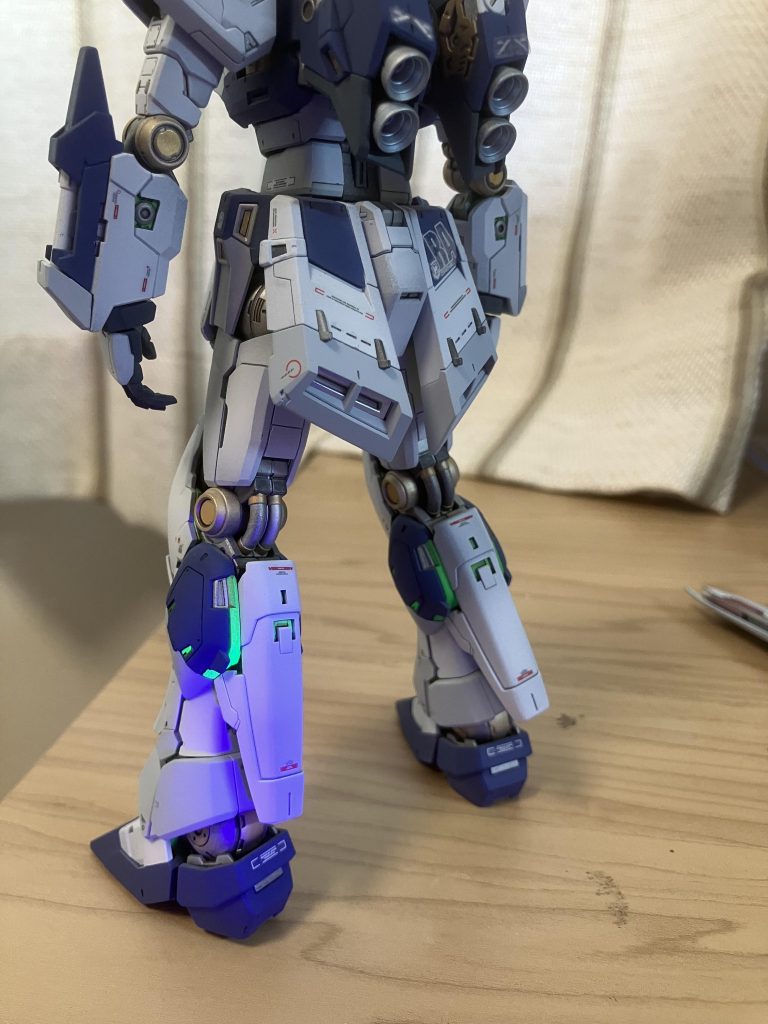 お気に入りポイントデカールとサイコフレームが良いバランスに仕上がったと思います。