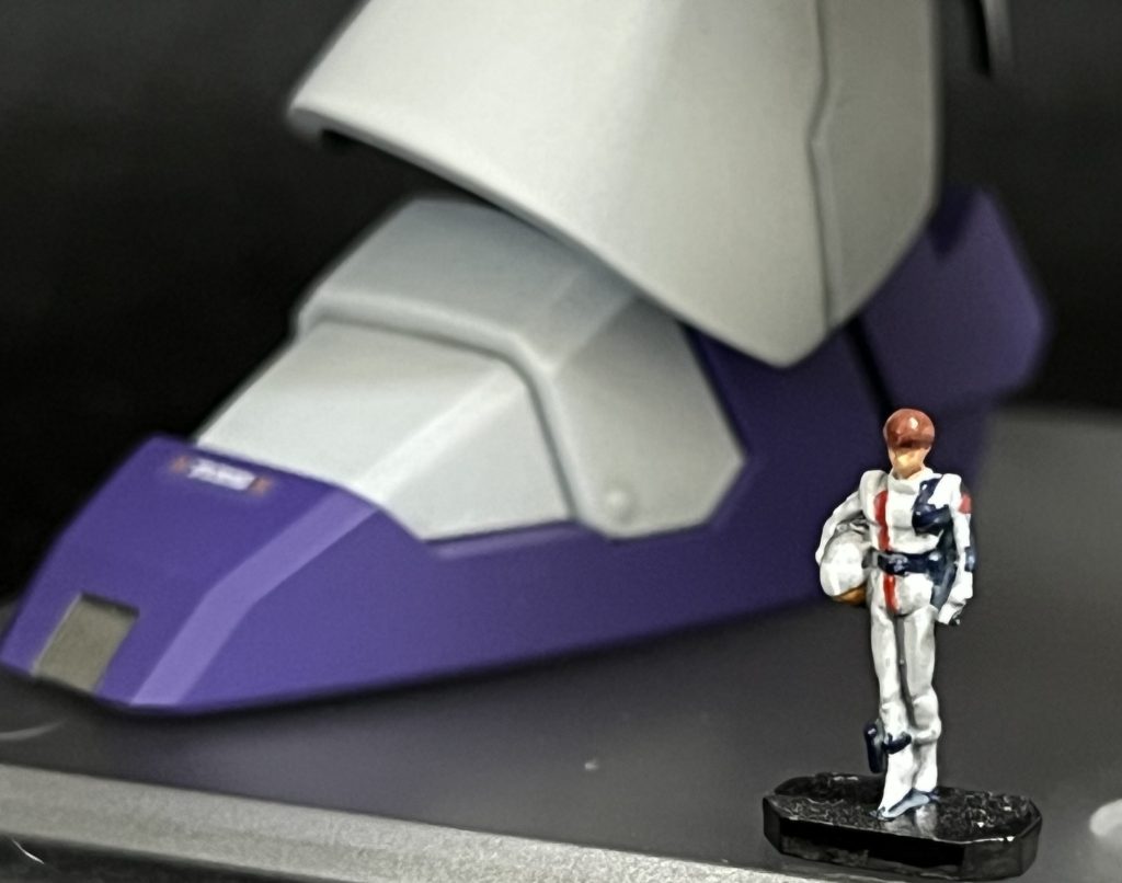 またまた大尉にご登場いただきました。次はνガンダムを製作予定なので、今後もよろしくお願いします🙇🏻♂️