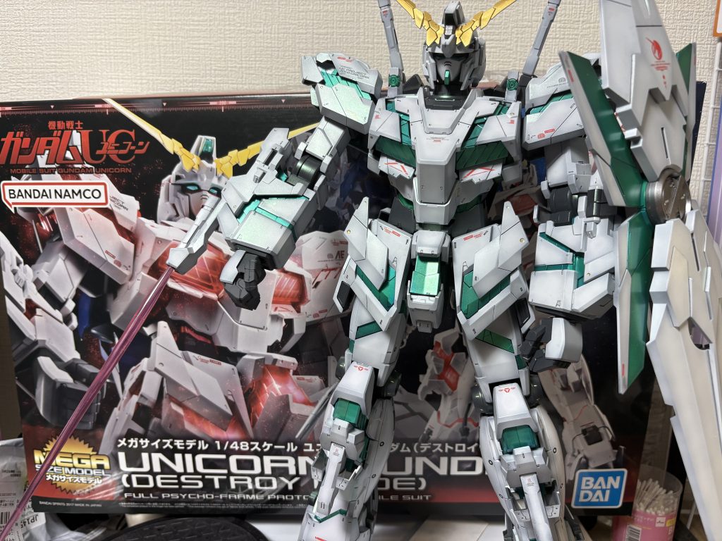 長々とみて頂きありがとうございます。最後にしれっとリビングに飾ってあるメガサイズ仲間の勇姿を