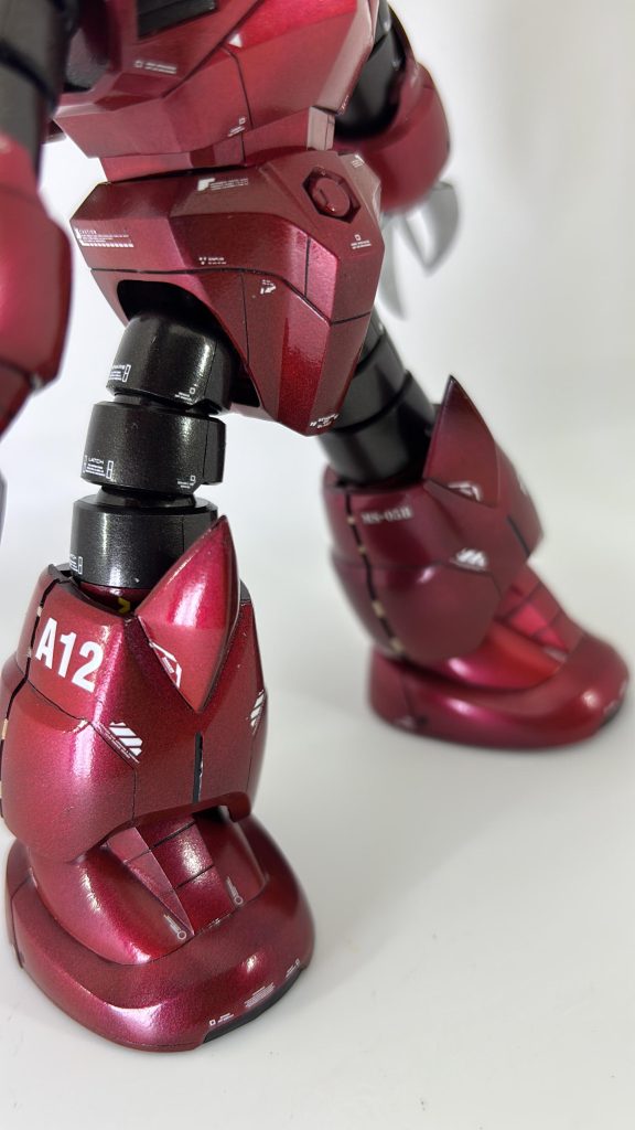 スネもシャープ化しました。ここはキレイに加工できた感じしますね〜