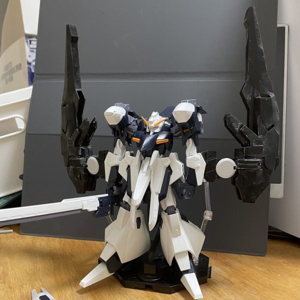 最近公開されたアドバンスドギャプラン、カッコ良すぎて、これは流石に作るしかないよね！まだ数枚しか設定画が出ててなくて、設定画で把握できない部分は想像してそれっぽくしてます！（1枚目）