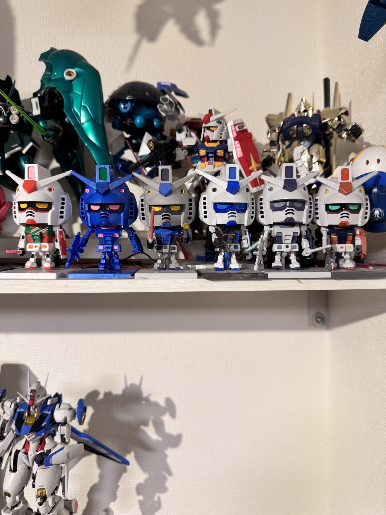ガンプラくん集合