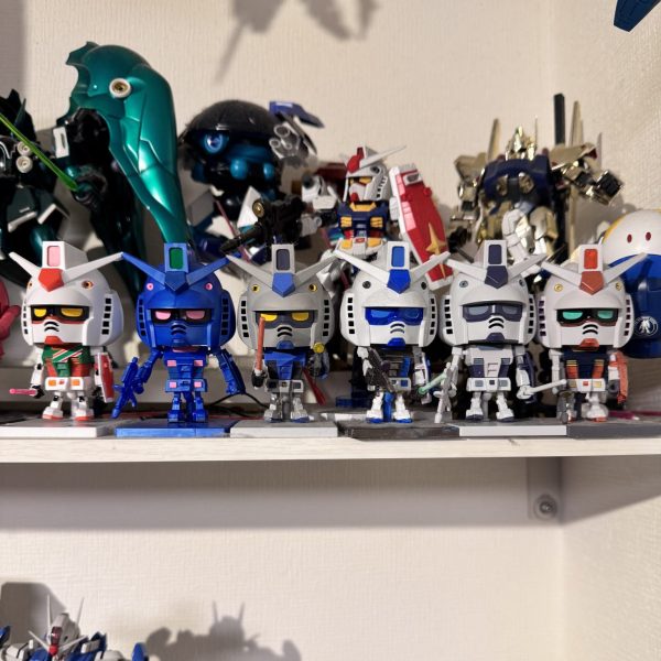 ガンプラくん集合