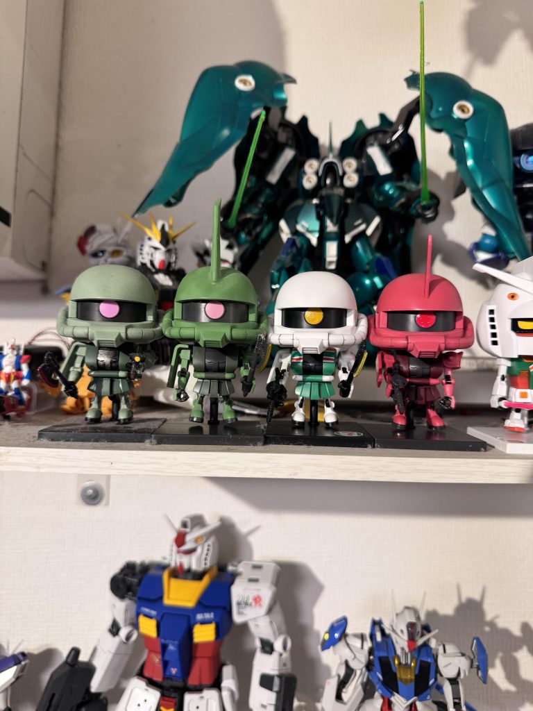 ザクプラくん集合–2枚目/制作者：dra_minato