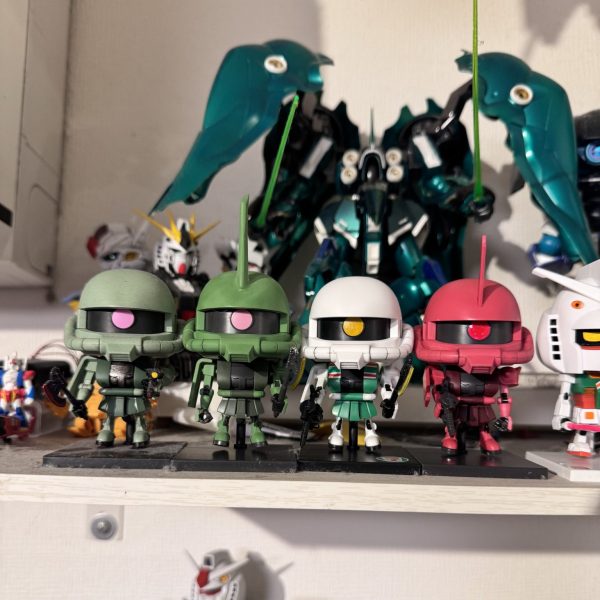 ザクプラくん集合