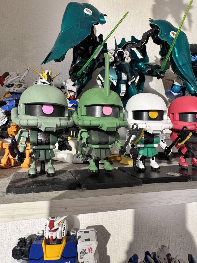 ザクプラくん集合–5枚目/制作者：dra_minato