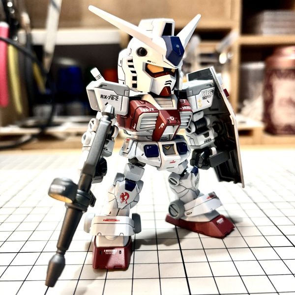 HGUC RX-78-2 ガンダム アニメ塗りチャレンジ｜uzu.monさんの