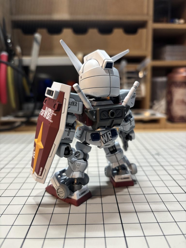 SDクロスシルエット RX-78-2 ガンダム–4枚目/制作者：uzu.mon