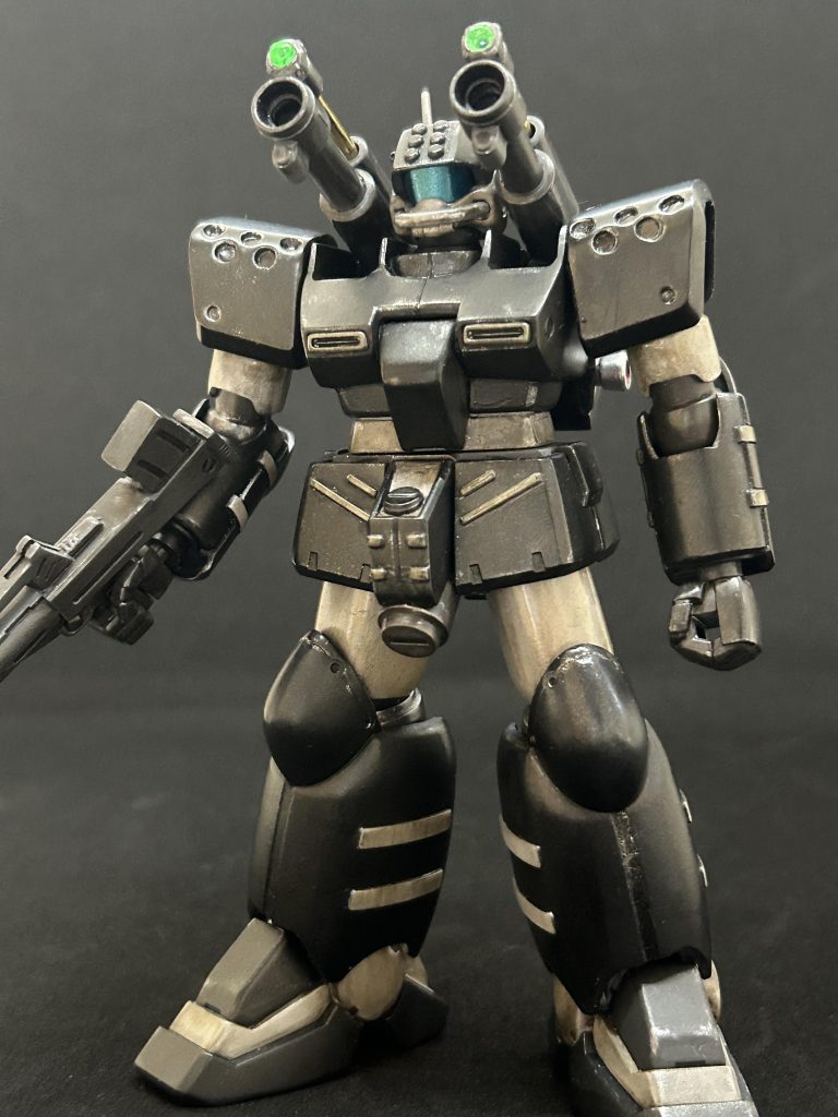HGUC RX-77D 量産型ガンキャノン リド・ウォルフ専用機–2枚目/制作者:カイザー