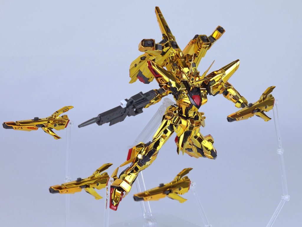 RG アカツキガンダム　オオワシ装備& シラヌイパック–2枚目/制作者：kiseki1601