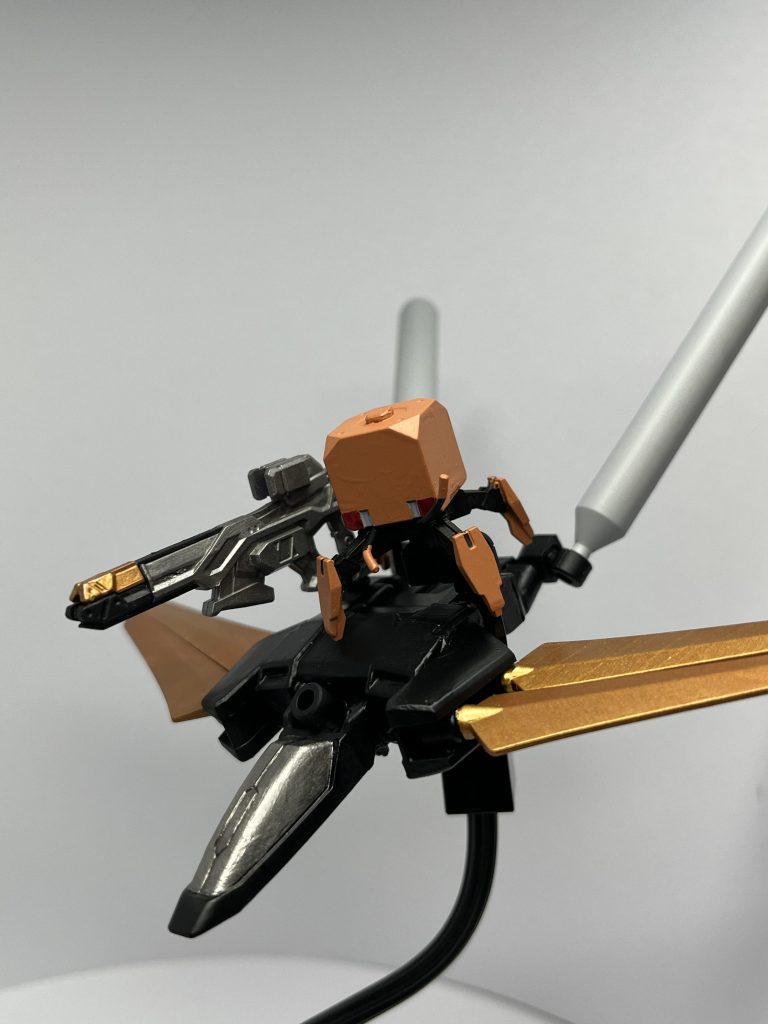 違うものを作成していたはずが…寄り道が楽しくなってしまい完成したモビルコンチとC(コンチ)ファイター