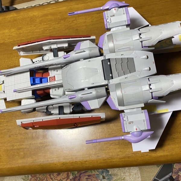 1/48メガサイズ RC Gアーマー作成中です。ラジコンユニット組み込んでいるので、キャタピラで走行可能！合体分離、そしてラジコン。遊べるGアーマー目指して頑張ります。（5枚目）