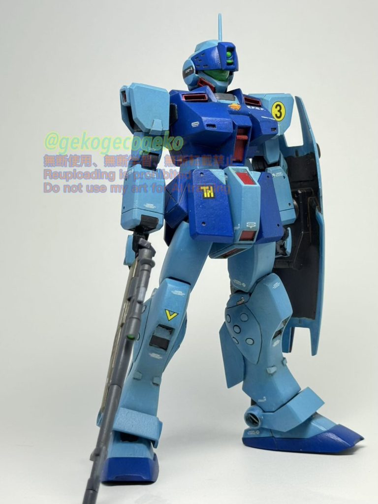 固定モデルとして作ったのでスナイパーらしいポーズはとれませんが、立ち姿がかなり様になってくれてると思います