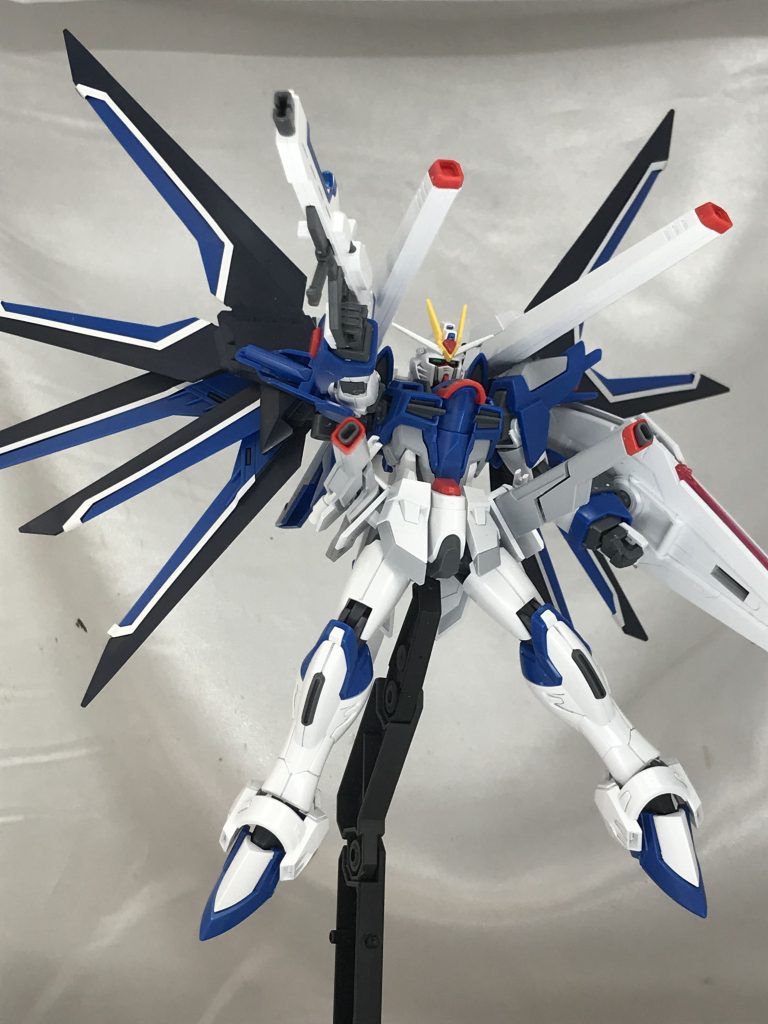 フリーダムとほぼ装備が同じなので、これくらいがちょうどいい感ありますね。