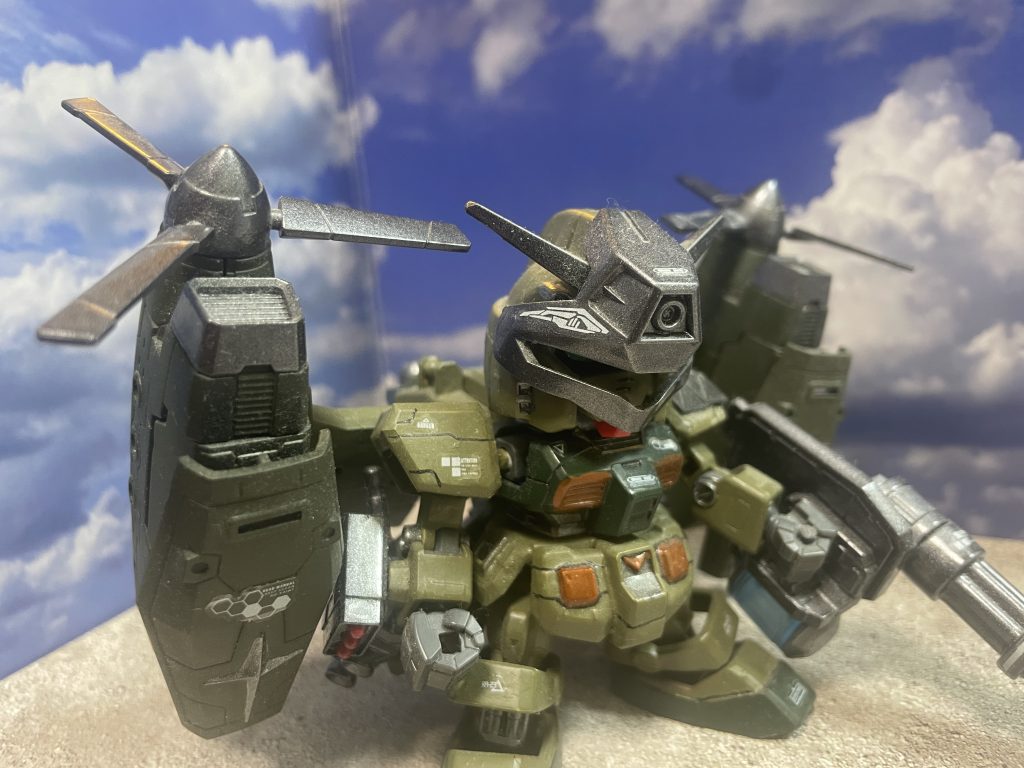 面はいつかのフルアーマーから…私の技術では着脱はできない仕様です(´°̥̥̥̥̥̥̥̥ω°̥̥̥̥̥̥̥̥｀)